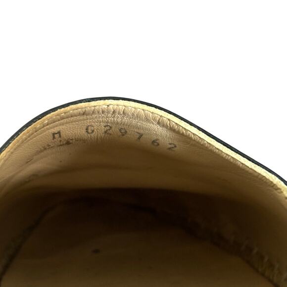 Chanel Interlocking CC Cap Toe Espadrille Shoes Black Leather Flats Size EU 38 - Picture 14 of 16